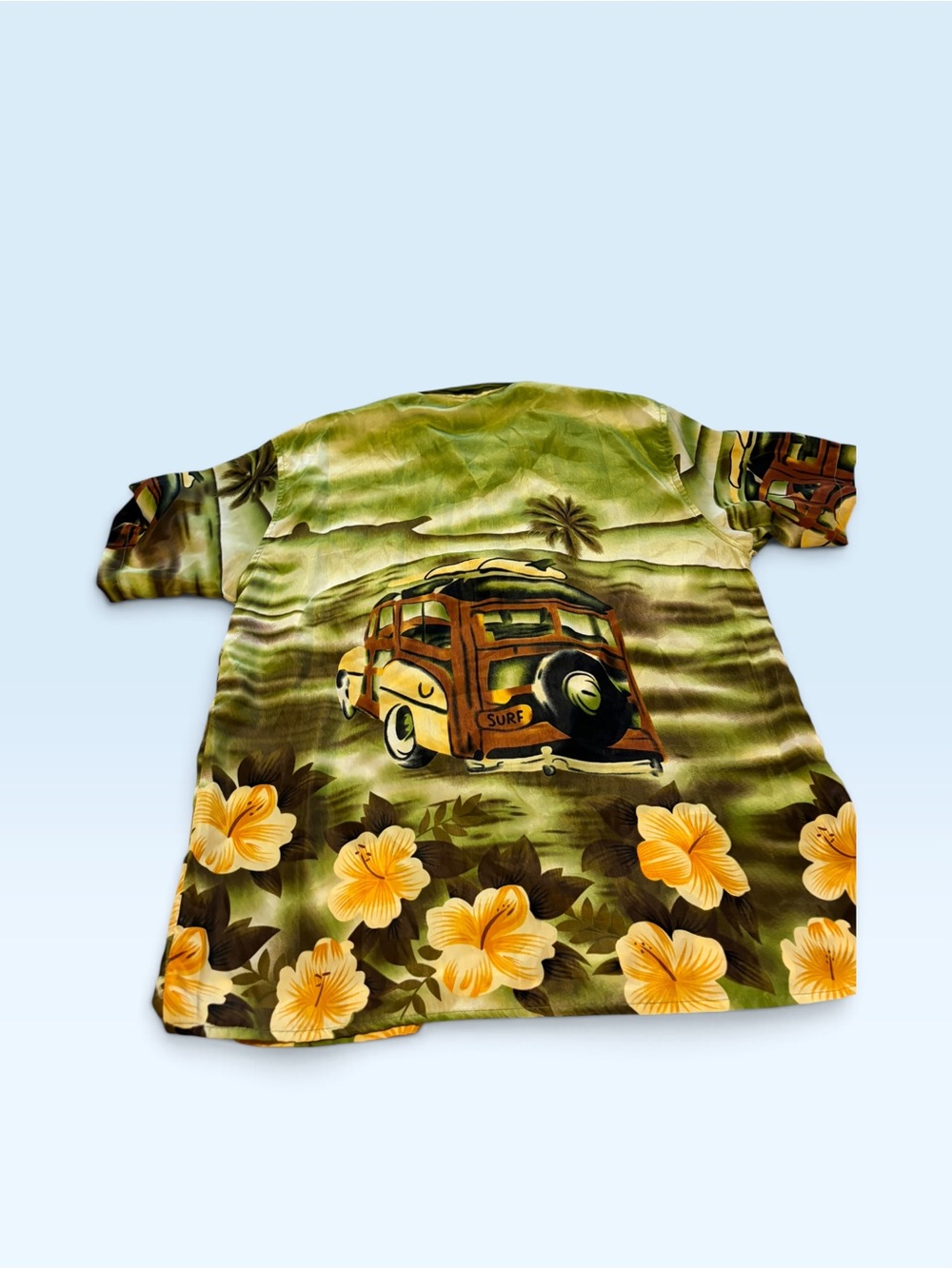 FERUGINI Men’s SZ XL tropical shirt - Picture 2 of 3